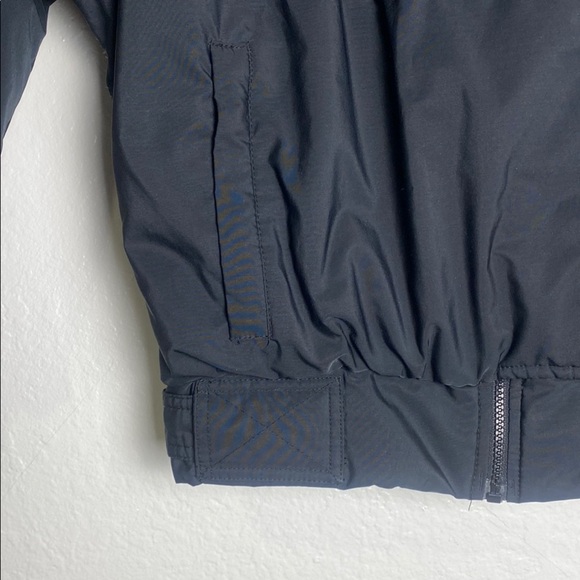 Obermeyer Vintage Style black Bomber Jacket Size 8 - Picture 9 of 12